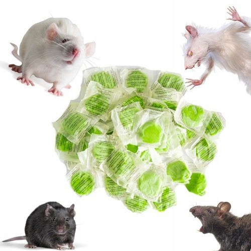 Super strong ONE SHOT Rat & Mouse Poison Killer Control Rodent Bait 30 pieces — image 2