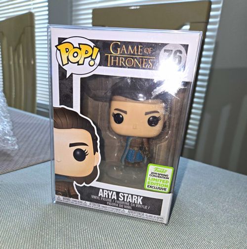 Funko Pop! Game of Thrones Arya Stark #76 Vinyl Figure HBO Spring Convention