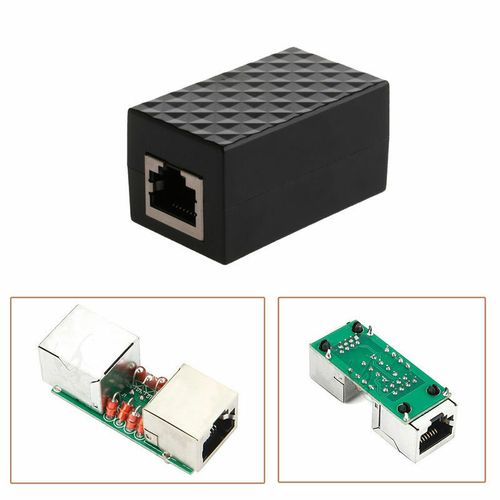 RJ-45 Lightning Arrester Adapter Ethernet Surge Protector Network Protect Device — image 3