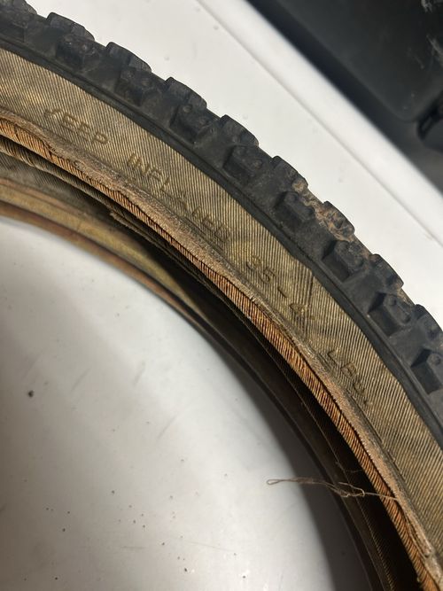 Mitsuboshi Comp 3 III bmx 20” Tires & Tubes 20x1.75 Old School Vintage Bmx — image 6