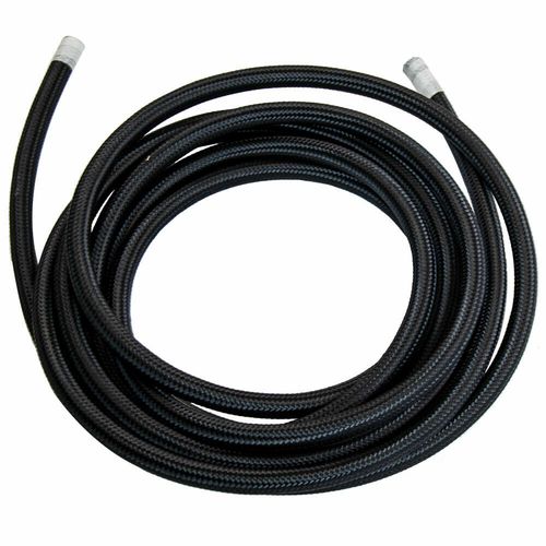 AN6 6AN Fitting Nylon Stainless Steel Braided Fuel Hose End Adapter Oil Line Kit — image 2