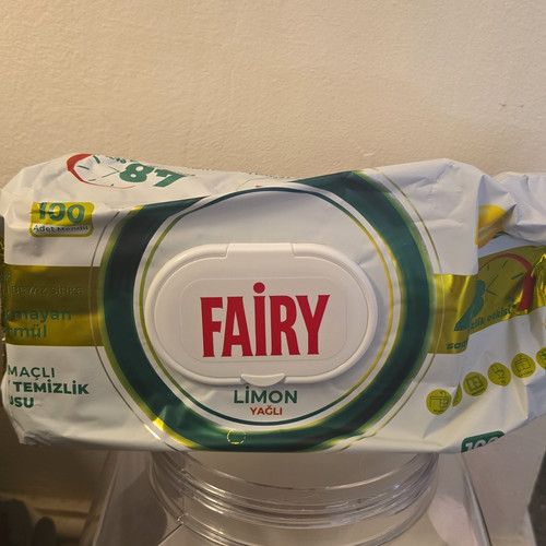 Fairy Lemon Scent Multi-Surface Surface & Countertop Cleaning Wipes 100