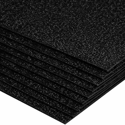 A4 Glitter Foam Sheets Non Self Adhesive EVA Craft Foam Sheet Sparkle