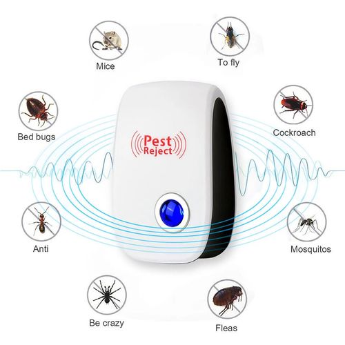 4x Ultrasonic Pest Repeller Indoor Electronic Repellent Plug in Pest Control UK — image 4