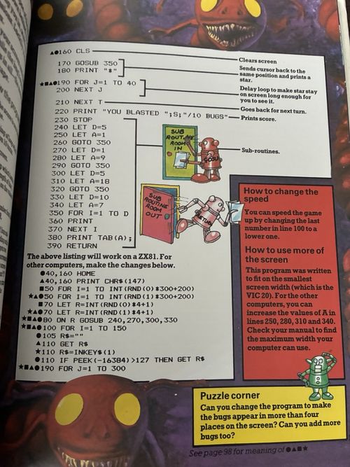 Usborne The Beginners Computer Handbook , 1983 , HB , Acorn Sinclair C64 Apple — image 6