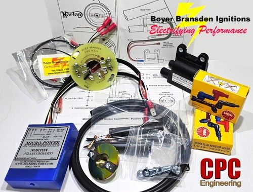 Boyer Bransden Norton Commando Atlas electronic ignition KIT00284 With Coil KIT