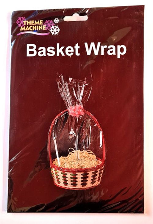 Christmas Hamper Basket Wrap cellophane Gift Cello Wrap Large 24" x 30"