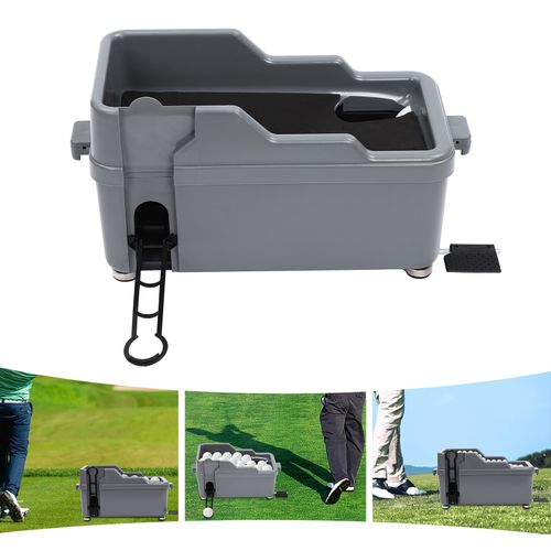 Automatic Golf Ball Dispenser Golf Ball Pitching Machine Golf Ball Container — image 1