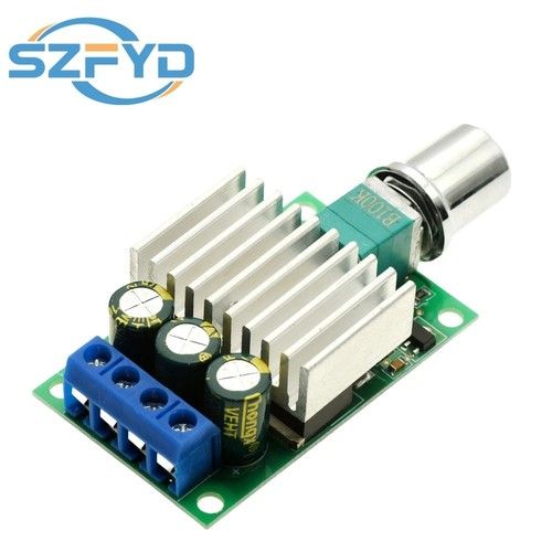 PWM 12V 24V 10A DC Motor Speed Controller Dimmer Speed Regulator Fan Motor