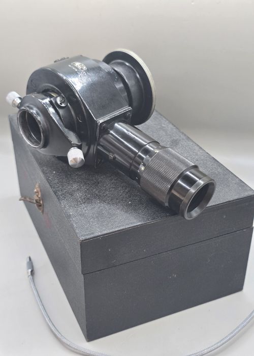 Carl Zeiss Jena AGC Microscope Camera Attachment  serial  11018 & 380740 . MIKAS — image 1