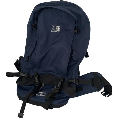Karrimor Blue Wilderness 65L Hiking Backpack SA Coolmesh Padded Straps 