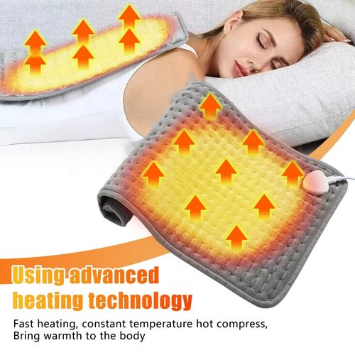 Therapeutic Electric Back Heat Pad Wrap for Muscle Tension Back Neck Pain Relief — image 6
