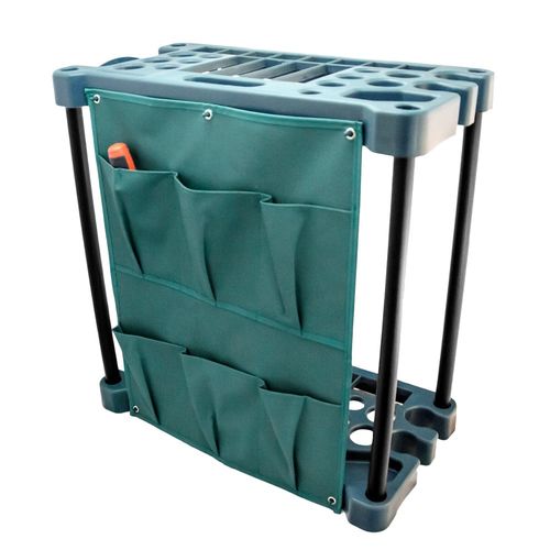 Heavy Duty Garden Tool Organizer Rack Storage Holder Rake Garage Equipments UK — image 10