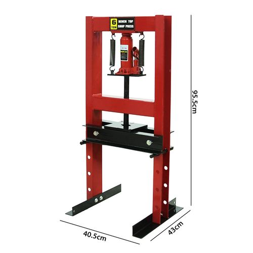 Hydraulic Bench Press 6 Ton Heavy Workshop Garage Car Bearing Heavy Duty Tools — image 11