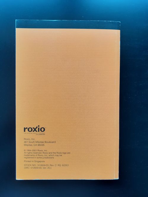 Roxio Easy CD Creator 5 User's Guides ONLY; Owned from new; Very Good Condition — image 4