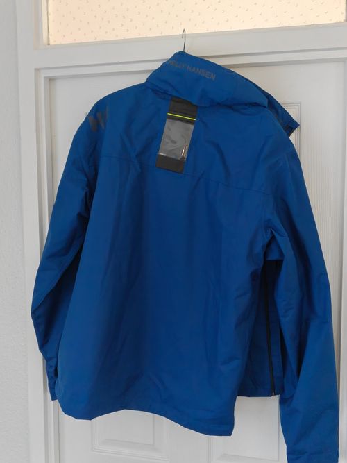 New Helly Hansen Crew Hooded Midlayer Helly Tech Full Zip Jacket Blue Men’s XXL — image 7