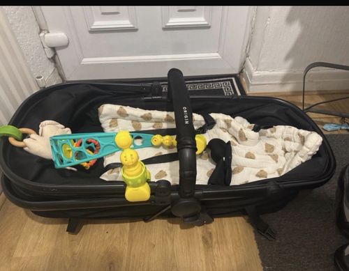 Cybex Balios S Lux Black Pram Single From Birth Adjustable Handle Basket — image 7
