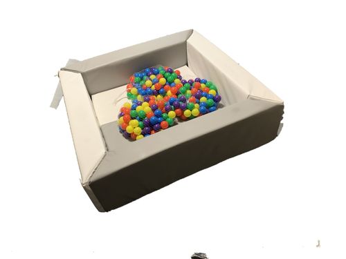 Ball Pool pits White And Grey For babies toddlers Hard foam made long lasting — image 3