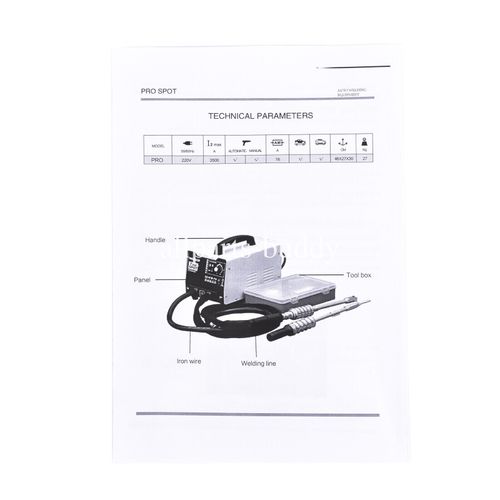 3800A 220V Dent Puller Spot Welder Auto Stud Welding Machine 7 Modes Available — image 16