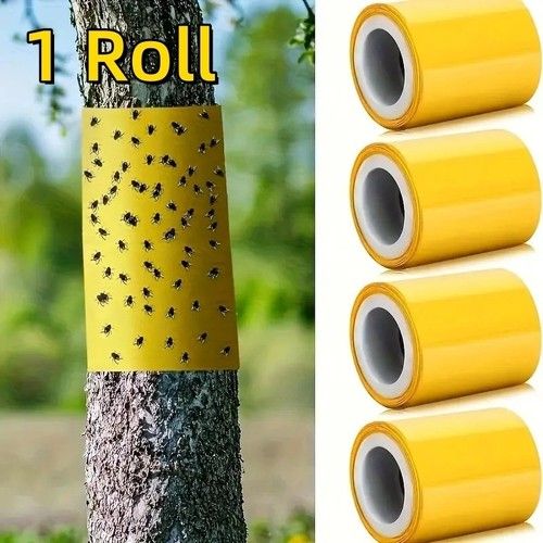 Double Sided Sticky Insect Barrier Tape Roll Garden Tree Pest Control