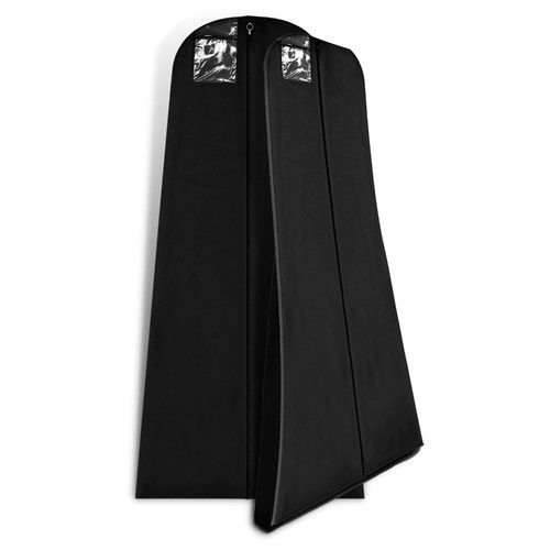 Hoesh Breathable 72" Long Zipped Bridal Prom Wedding Dress Cover Garment Bags