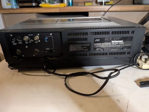 JVC HR-7350EK Top Loading VHS VCR Video Cassette Recorder partly tested — image 10