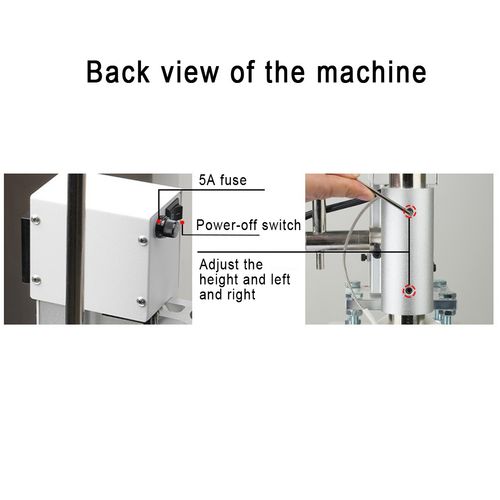 Hot Foil Stamping Machine Leather Embossing Machine With 10x13CM Heating Plate — image 5