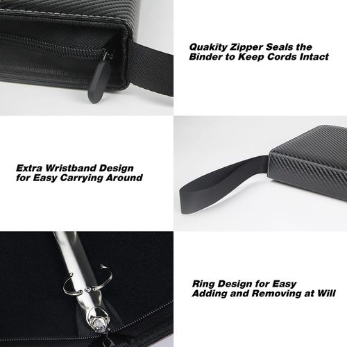 900 Cards Trading Card Album Card Binder Card Folder Card Game Collection Binder — image 3
