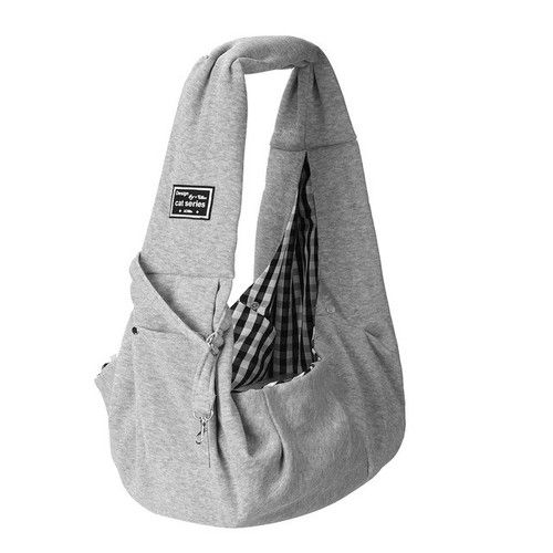 Pet Sling Carrier Bag for Small Dogs Cats Breathable Shoulder Travel Pouch