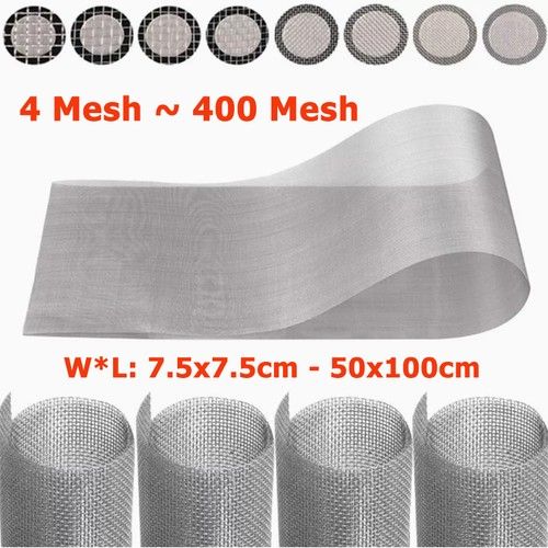 4 ~ 400 Mesh 304 Stainless Steel Micron True Fine Screen Filtration Filter Sheet