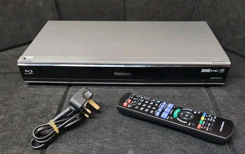 Panasonic DMR-PWT635 Smart 3D 4K Upscale Bluray Player 1TB HDD Recorder Freeview