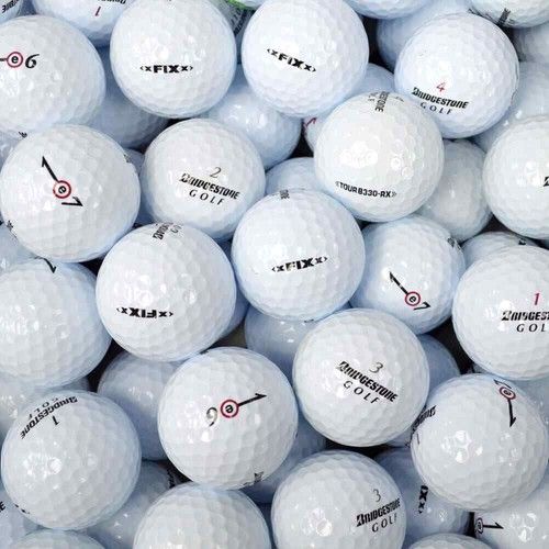 Bridgestone Golf Balls Grade A Mixed Models Distance Lake Balls 12-100 Ball Pack