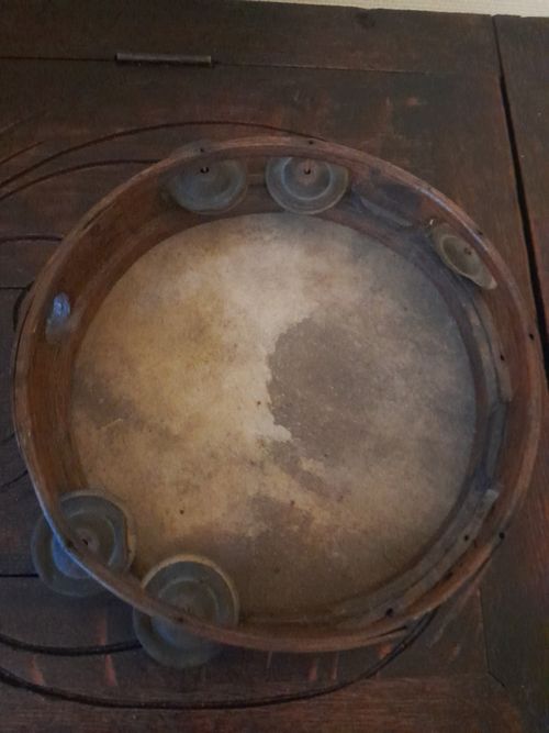 Vintage  Tamborine Instrument — image 2