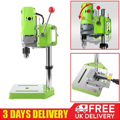 5 Speed 710W Pillar Bench Drill Press Stand Home Mini Drill Height Adjustable