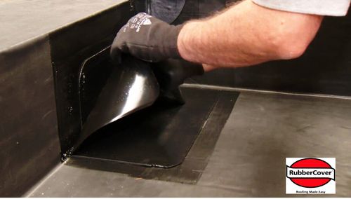 Rubber Roofing Kit For Flat Roofs Elevate EPDM membrane & Adhesives Only — image 4