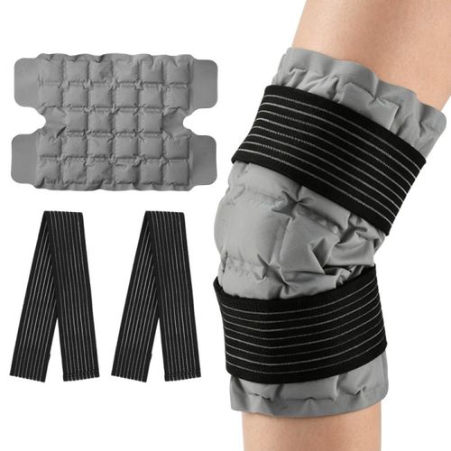 Reusable Knee SAP Ice Pack Hot Cold Compress Pain Relief Wrap Support Pad UK — image 21