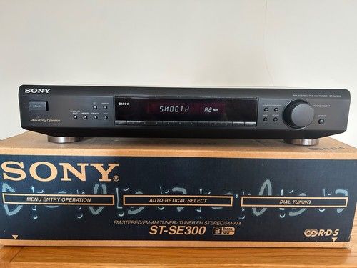 Sony ST-SE300 FM/AM Stereo Tuner – Radio Text – Boxed