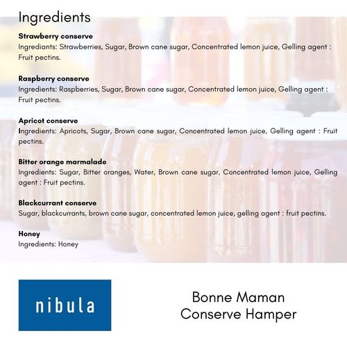 Bonne Maman Jam Gift Hamper – Mini Conserves, Marmalade & Honey Selection Box — image 9
