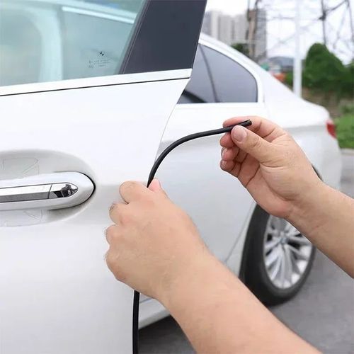 5M Car Door Edge Scratch Protector Strip Auto U Type Rubber Moulding Trim Protec — image 2