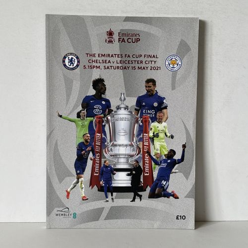 2021 FA Cup Final Programme Chelsea v Leicester City — image 1