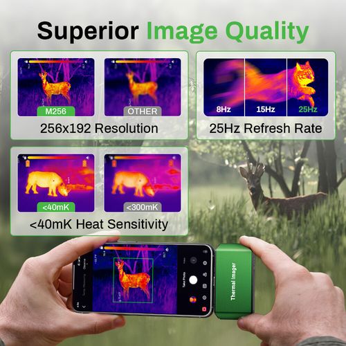 AmpBank M256 Thermal Imaging Camera for Android Type-C 512*384 High Resolution — image 10