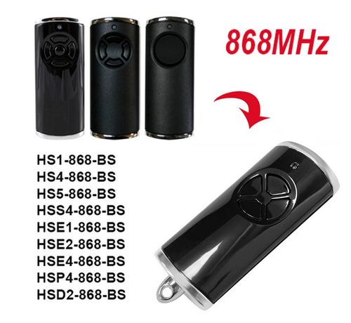 HORMANN GARAGE DOOR REMOTE CONTROL KEY FOB OPENER 868MHZ BS BISECUR HAND SET NEW — image 11