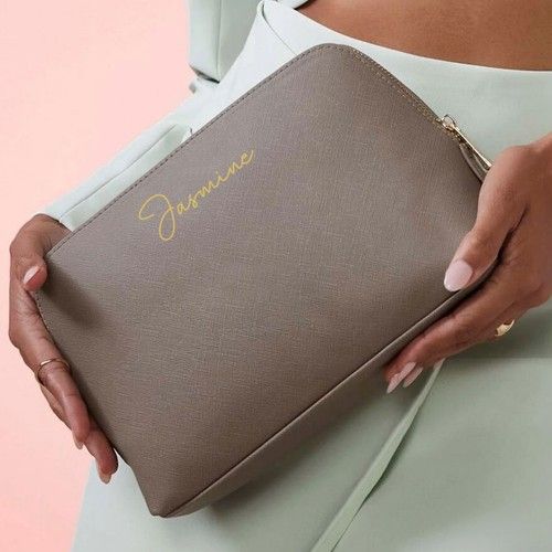 Personalised Makeup Bag, Cosmetic Bag, Vanity Make Up Toiletry Wash Bag