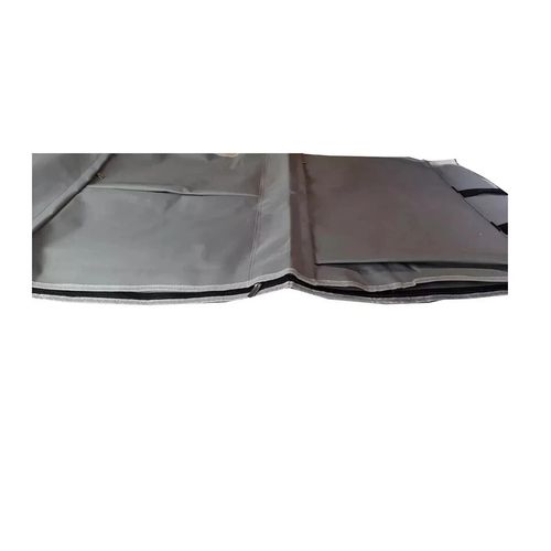 Large Garment Suit Bag Premium Grey Foldable Carrier Travel Bag Cover Storage — image 9