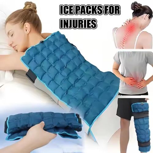 Reusable Ice Pack for Sports Injuries, Hot Cold Compress Wrap Back Pain Relief — image 5