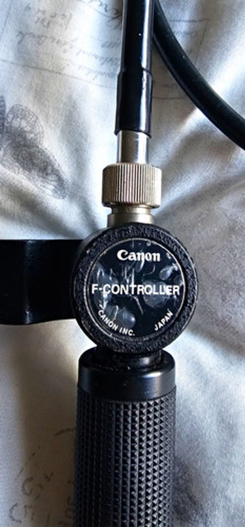 Canon F Controller with mount and canon focus outlet FM1 Black/Silver
