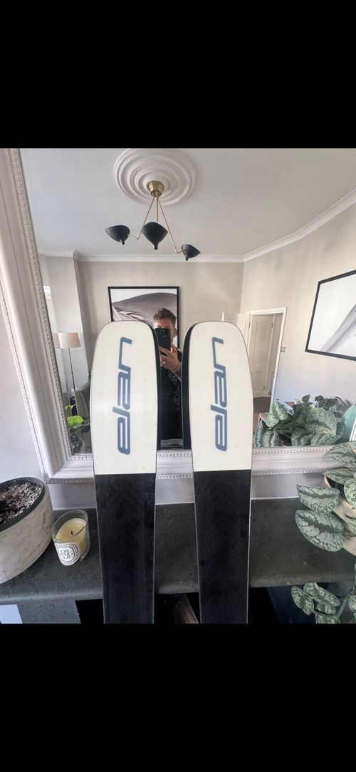 Elan Ripstick 96 175cm All-Mountain Skis w/ Bindings 96mm Waist Black/White.New — image 4
