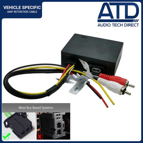 Fibre Optic Retention For Mercedes CLK W209 C209 A209 MOST Amp Decoder Adaptor