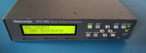 Tektronix SPG-300 Sync Pulse & Test Signal Generator  PAL/NTSC, SD SDI & AES/EBU