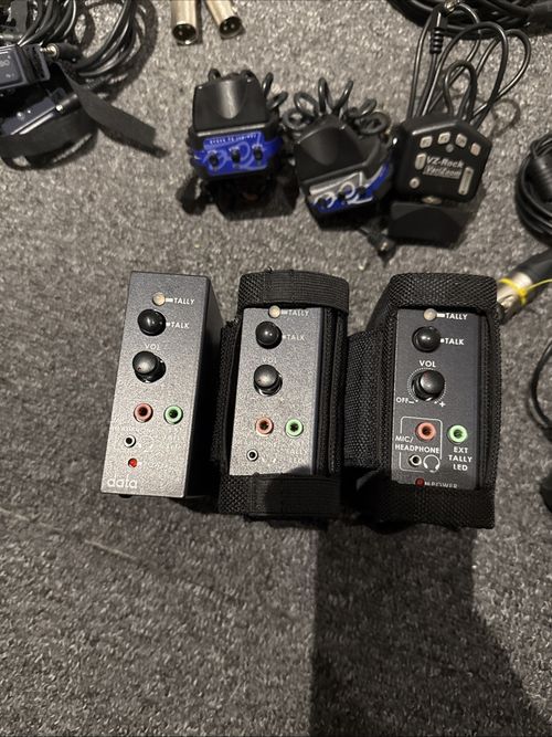 Datavideo 8-Way Intercom Talkback System ITC-100 Job Lot — image 9